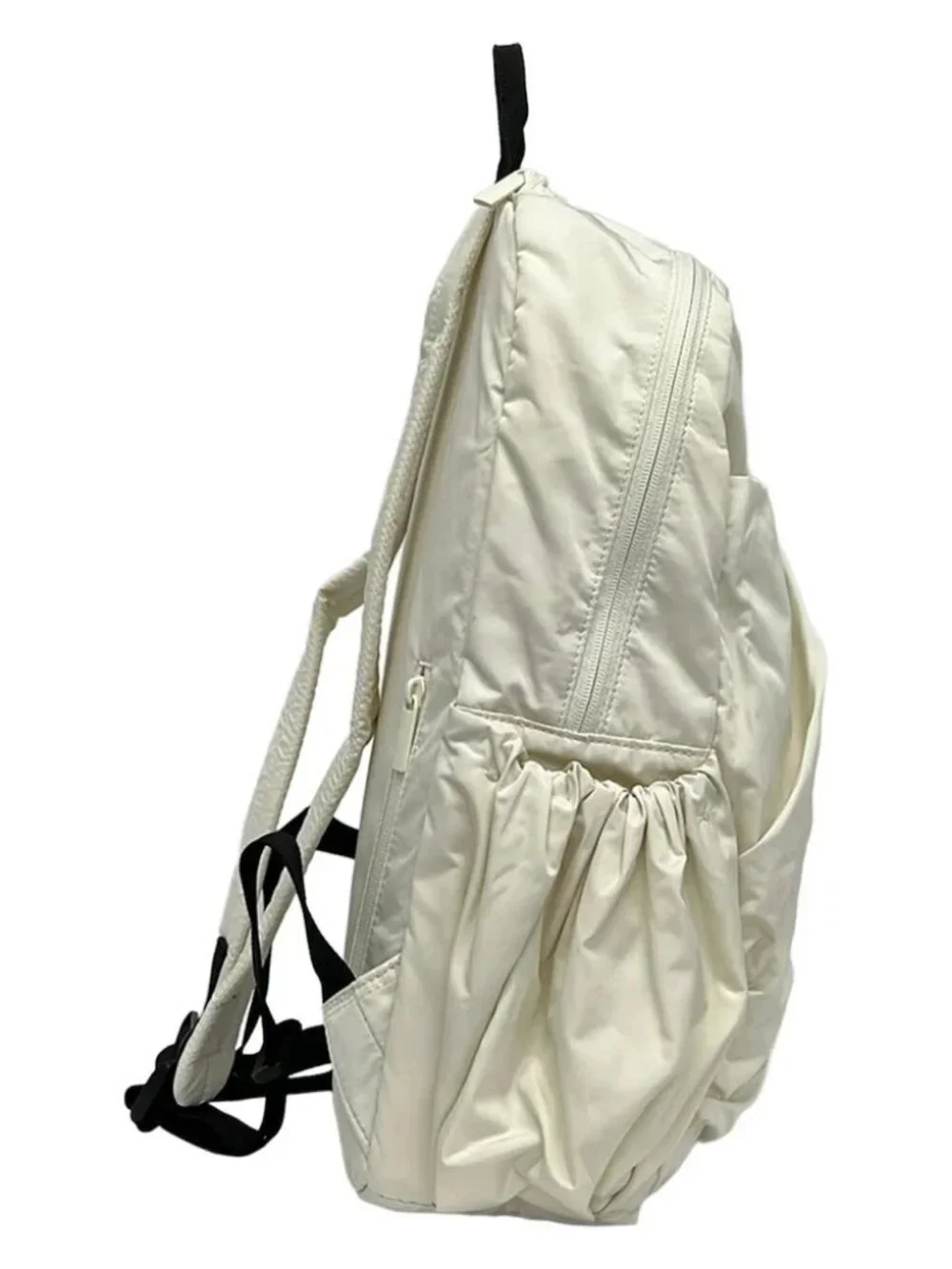 emmi Cream Polyester Backpack